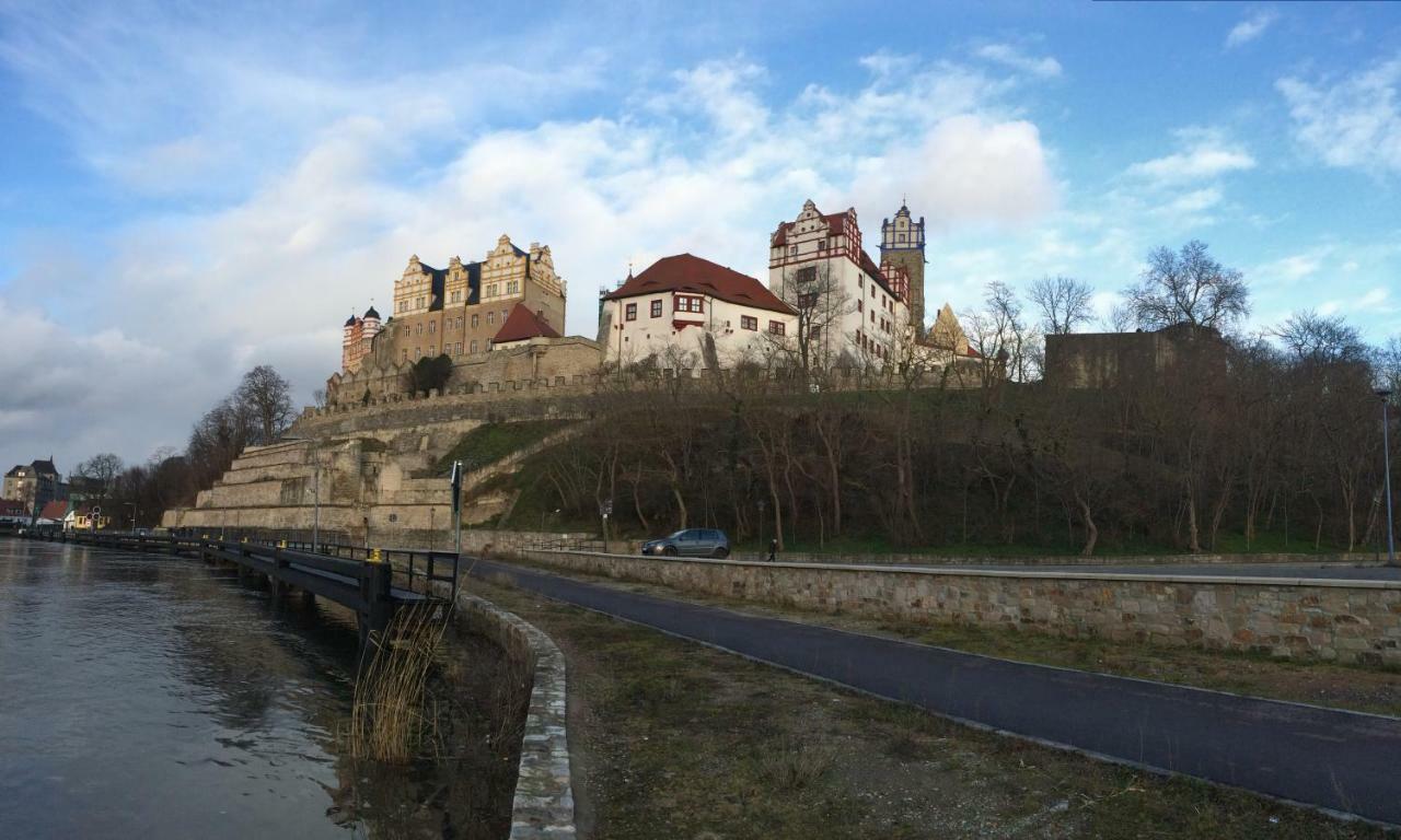 Zimmervermietung Barth Bernburg Esterno foto